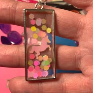 Kids unicorn necklace